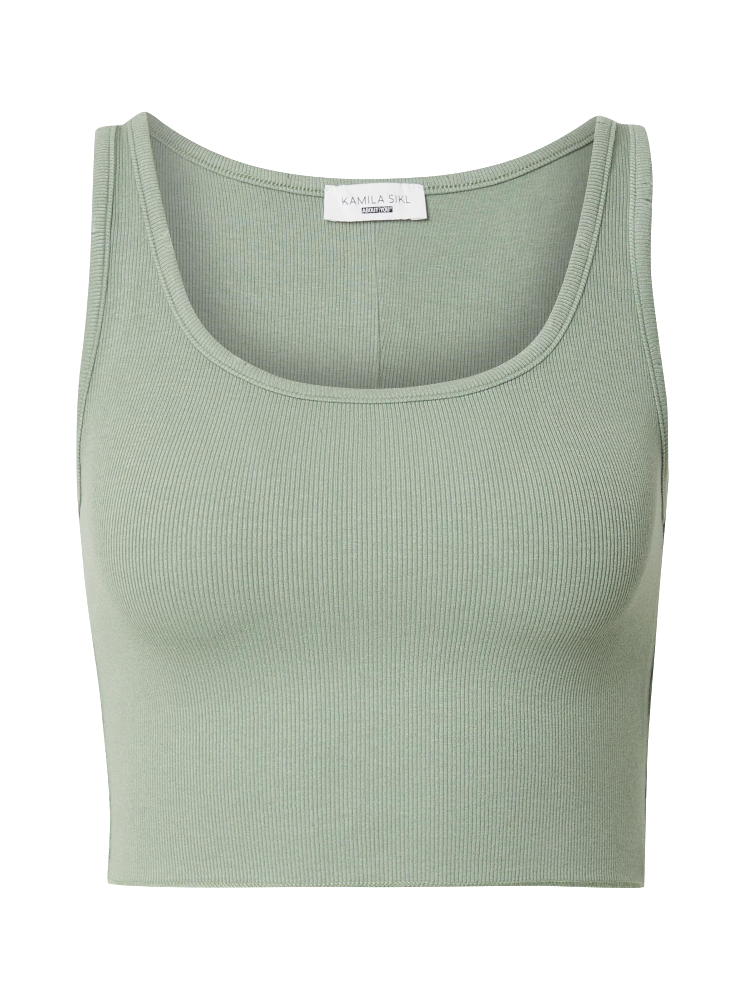 Kamila Šikl Top in Green: front