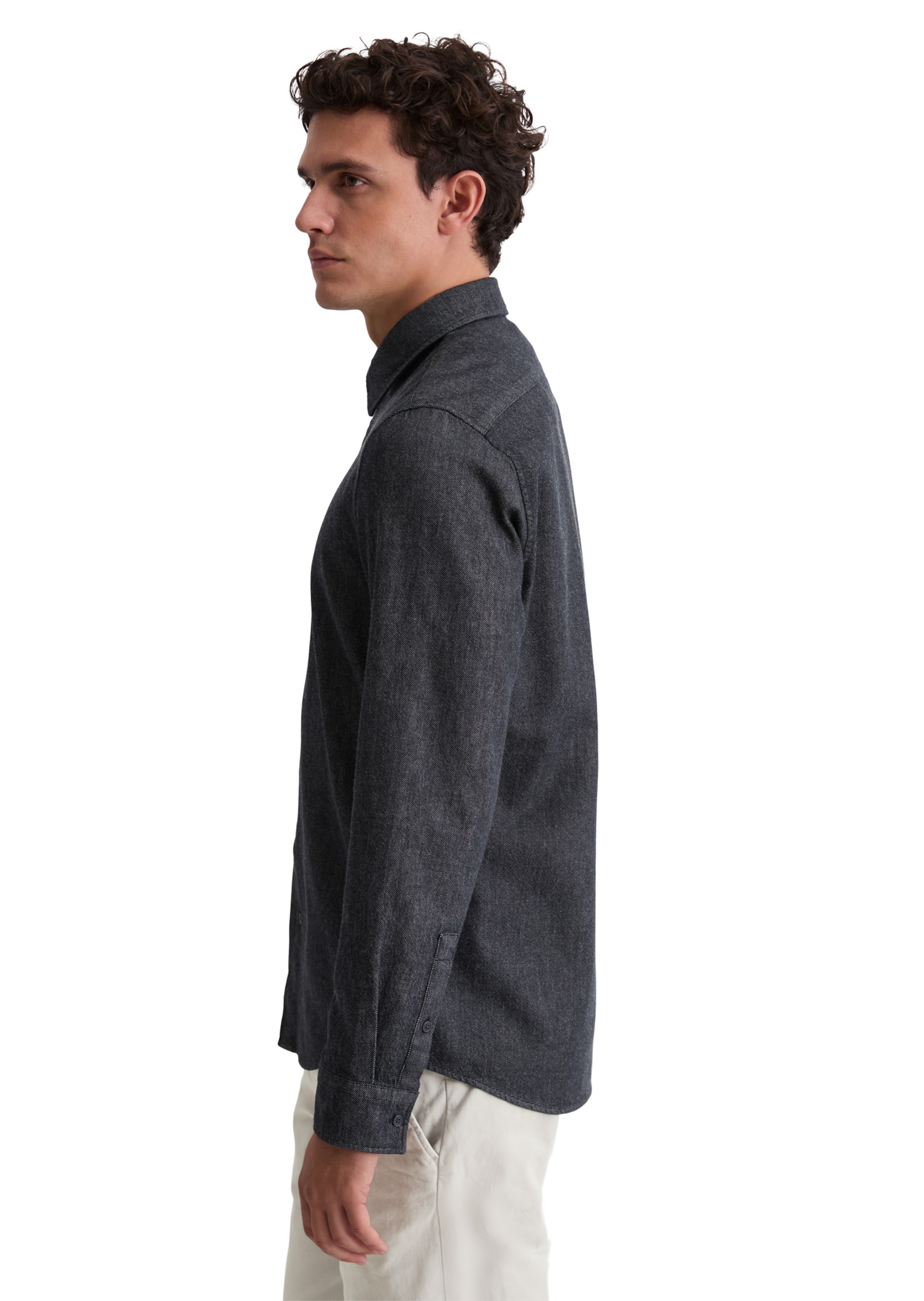 Marc O'Polo Slim fit Button Up Shirt in Blue