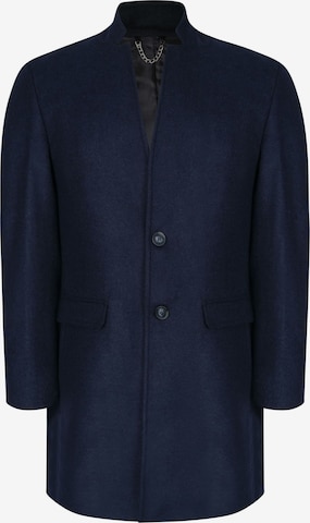 Ron Tomson Regular fit Between-Seasons Coat in Blue: front