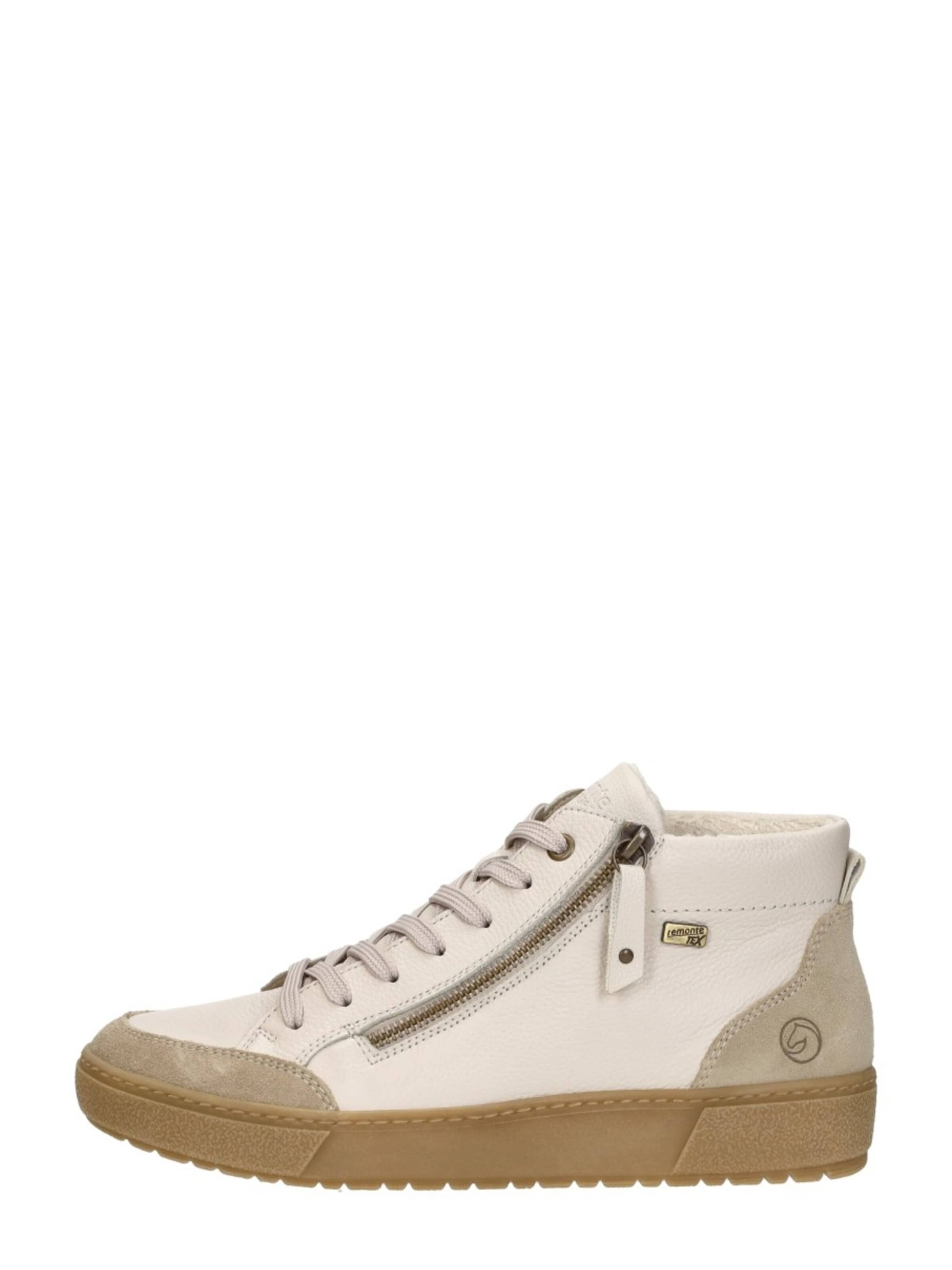 Chaussure à lacets 'Veterschoenen Hoog' REMONTE en blanc : devant