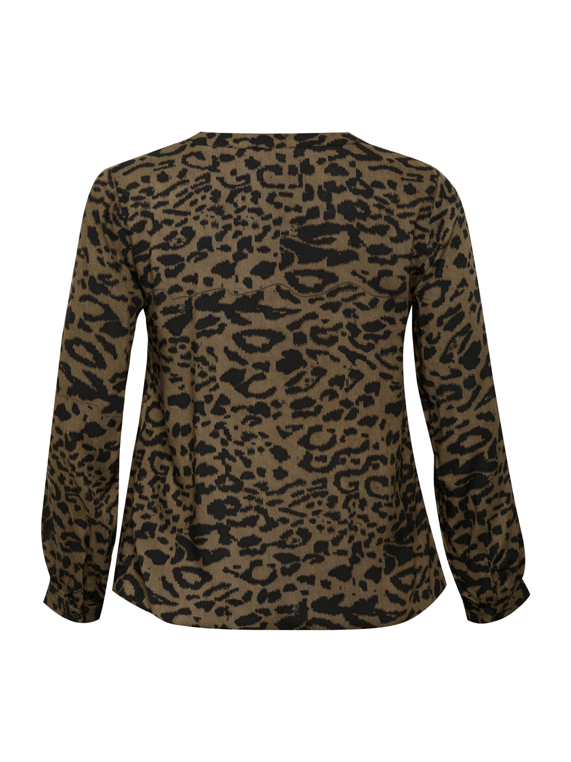 KAFFE CURVE Blouse 'KC Diana' in Brown