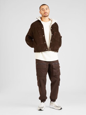 River Island Tapered Παντελόνι cargo 'DREAM' σε καφέ