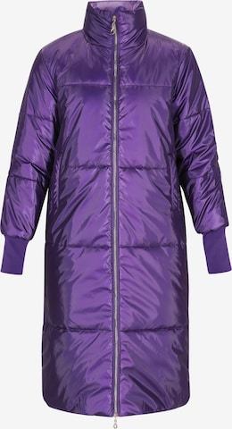 faina - Abrigo de invierno en lila: frente