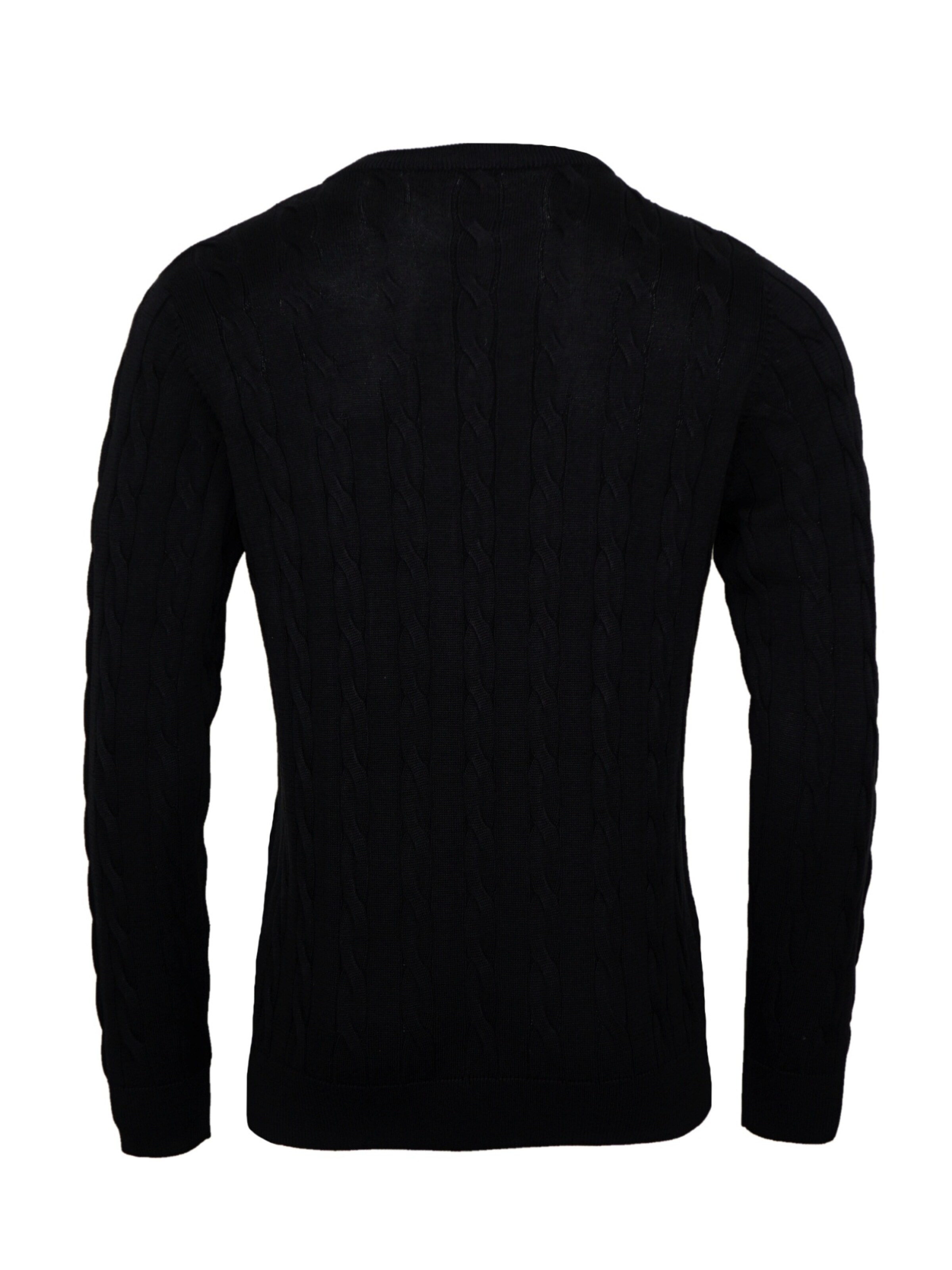 U.S. POLO ASSN. Pullover i sort