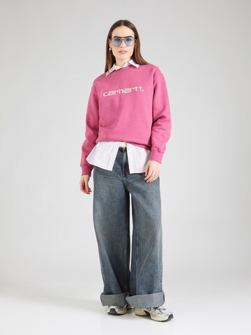 Carhartt WIP Sweatshirt in Roze