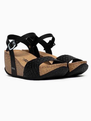 Bayton Sandal 'Maya' in Black