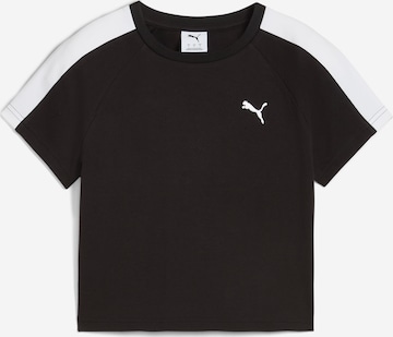 PUMA Shirt 'T7' in Black: front