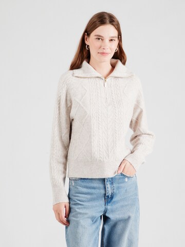 ABOUT YOU Sweater 'Elenia' in Beige: front