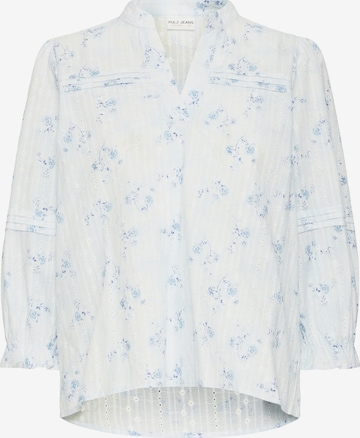 Pulz Bluse 'PZBELLAROSE' i blå: forside