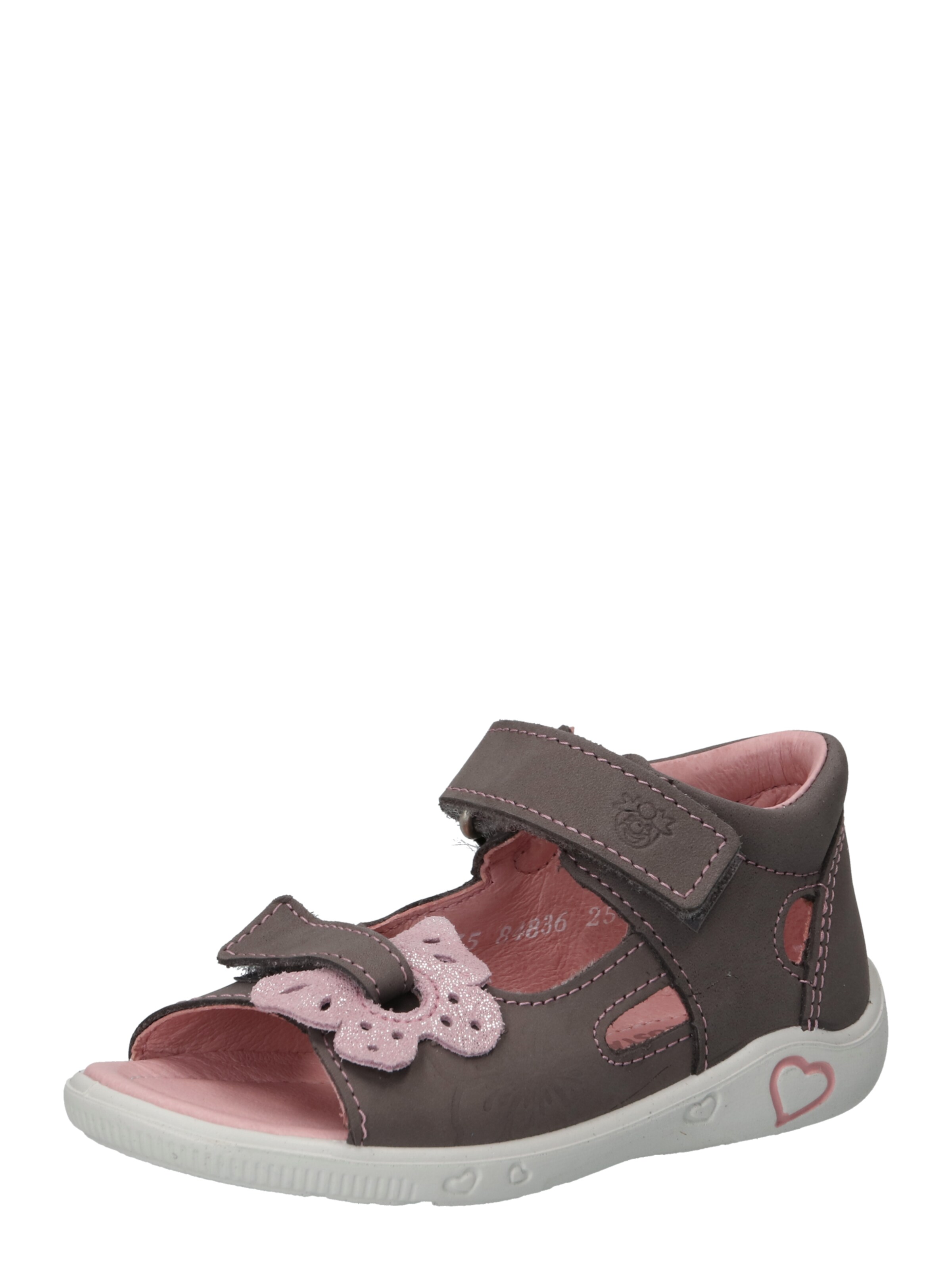 Pepino Sandale 'Silvi' in Grau: Vorderseite