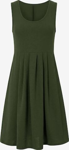 Imily Bela Kleid in Grün: Vorderseite