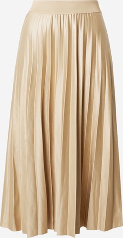 VILA Rok 'NITBAN' in Beige: voorkant