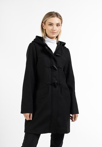 DreiMaster Klassik Winter Coat in Black: front