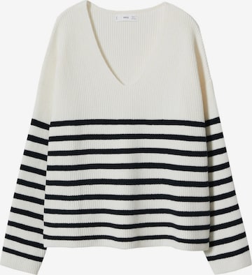 Pull-over 'Boop' MANGO en bleu : devant