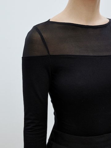 EDITED Shirt 'Kareene' in Schwarz