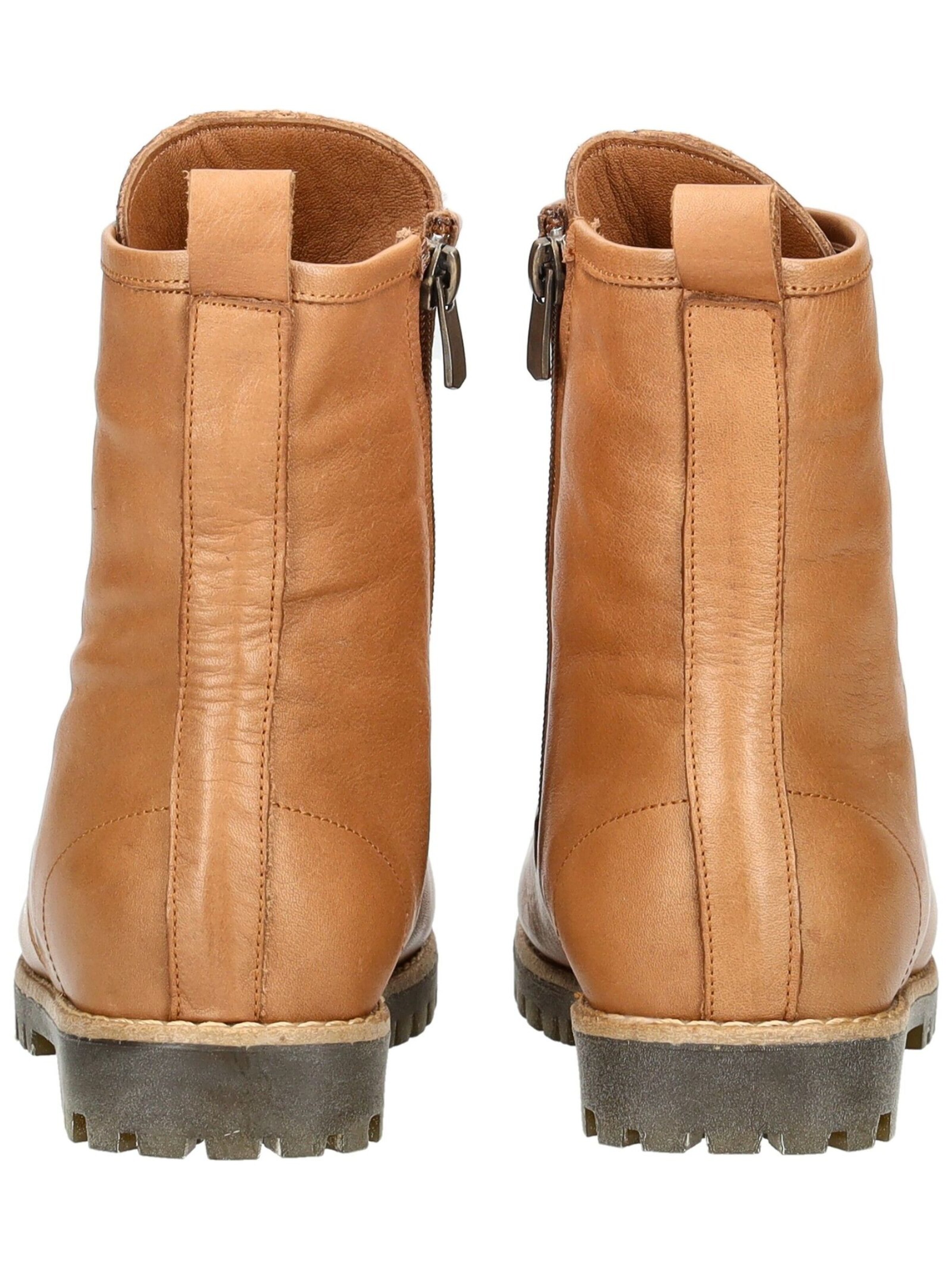 ANDREA CONTI Lace-Up Ankle Boots in Brown