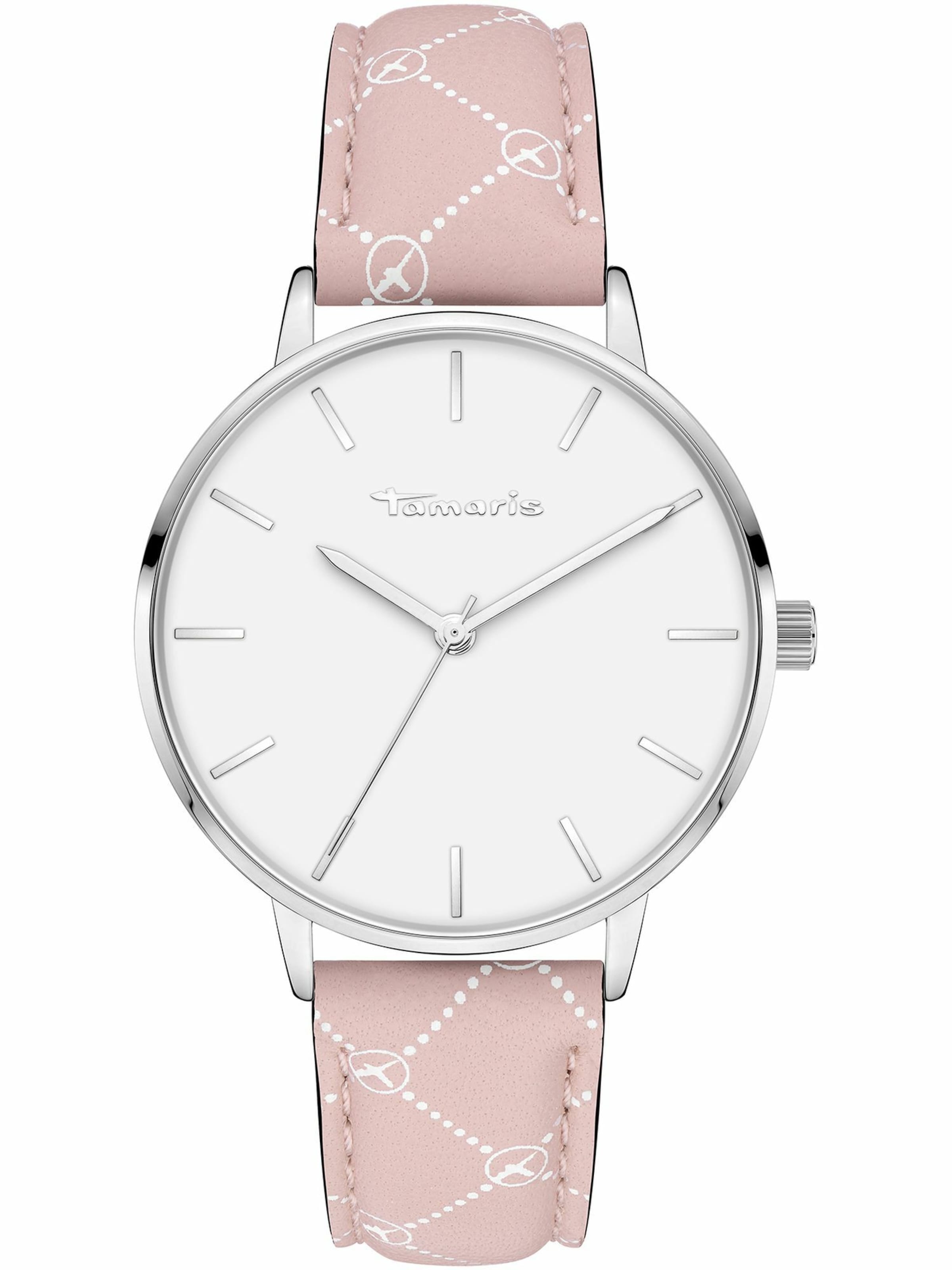 Tamaris Uhr in Pink: Vorderseite