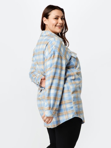 Missguided Plus Blouse in Blue