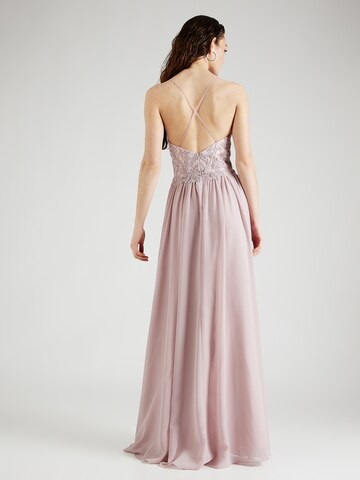 mascara Evening Dress in Purple