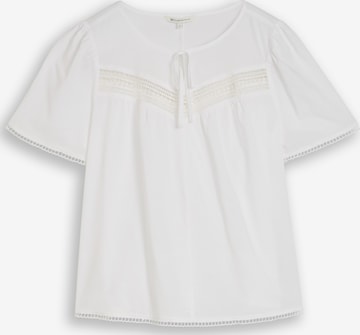 TOM TAILOR DENIMBluza - bijela boja: prednji dio