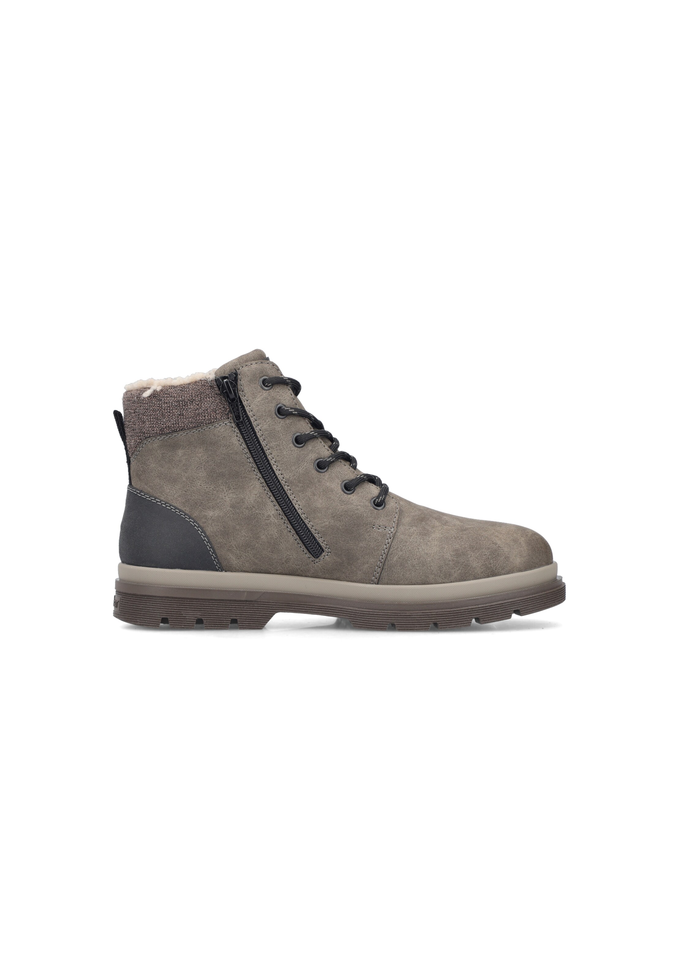 Rieker Schnürboots in Grau