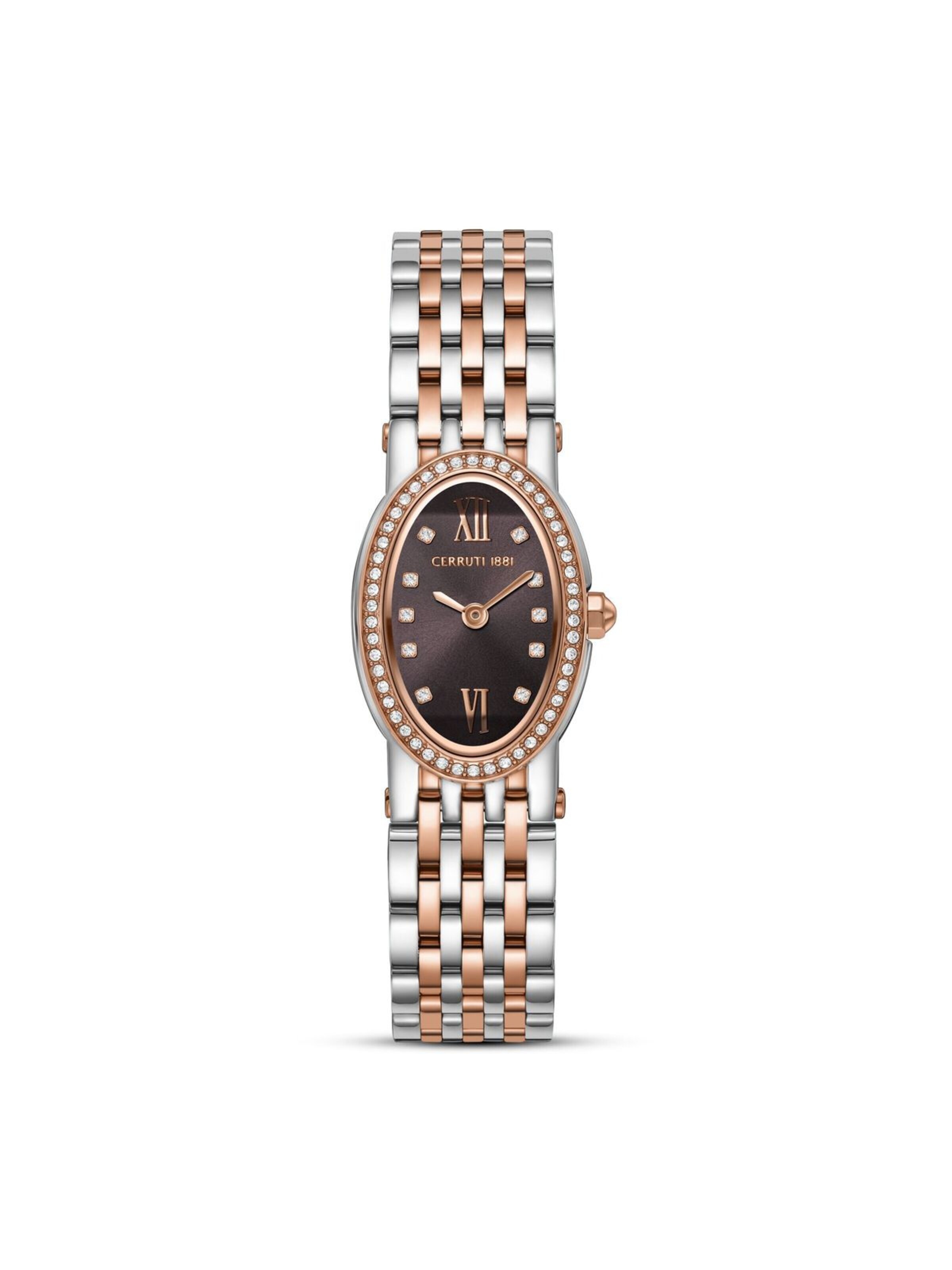 CERRUTI 1881 Analog watch 'Watch Cerruti Watch Norcia Mini' in Silver: front