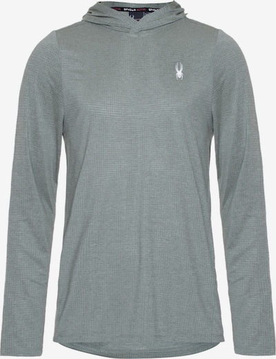 Spyder Sweat de sport en gris / blanc, Vue avec produit