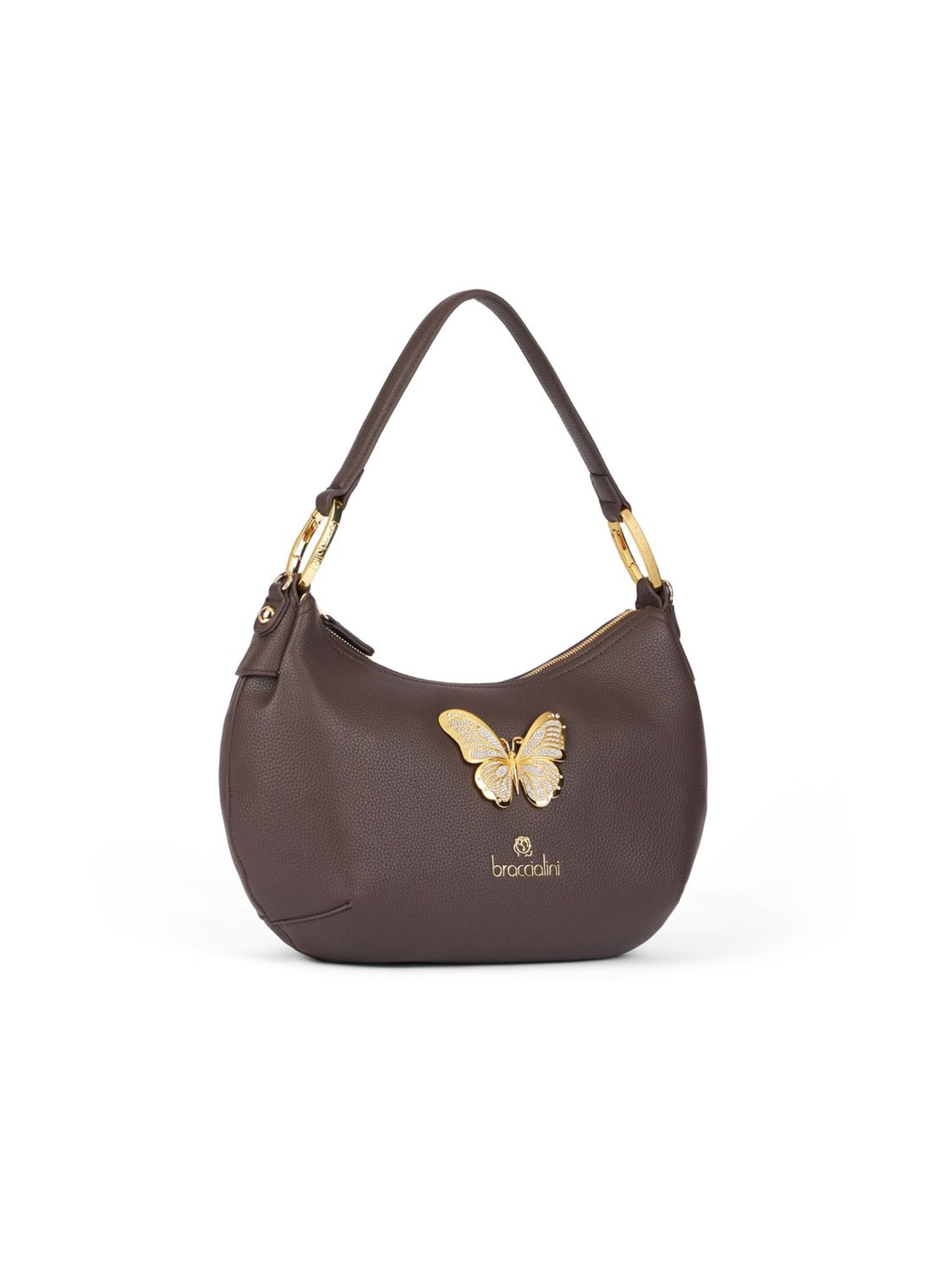 Borsa a mano 'Beth Jewels' di Braccialini in marrone