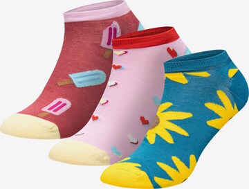 DillySocks Sokken 'Summer Feelings' in Gemengde kleuren: voorkant