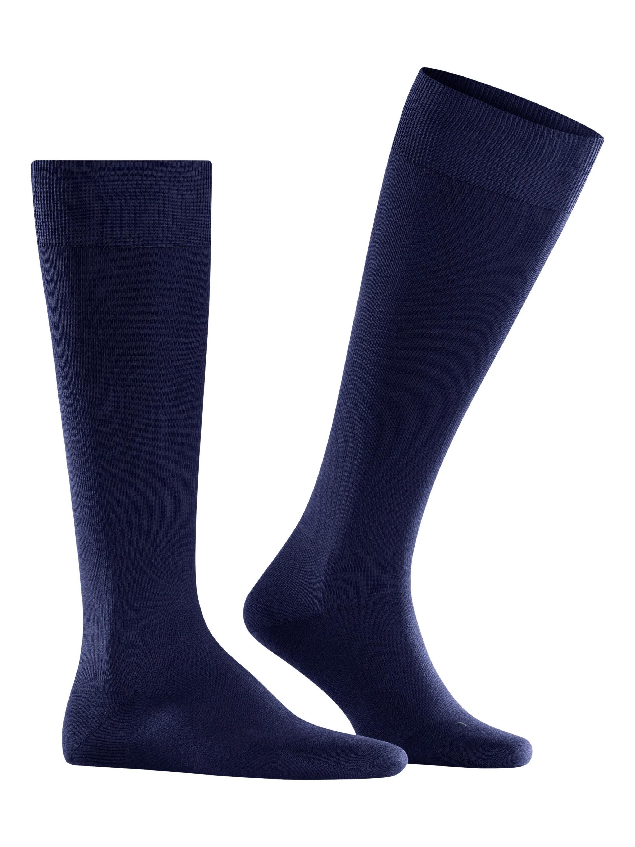 FALKE Kniestrümpfe 'Energizing Cotton' in Blau