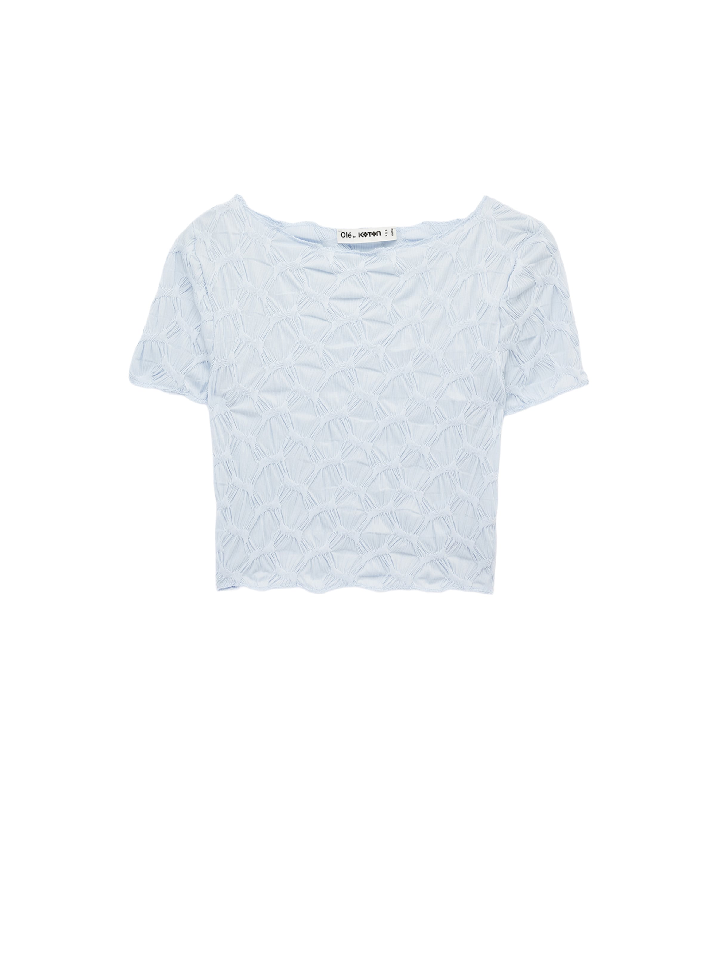 Koton Shirt in Blauw: voorkant