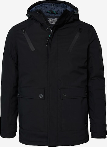 Petrol Industries Between-Season Jacket in Black: front