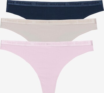 Tommy Hilfiger Underwear String in Beige: voorkant