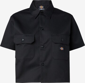 DICKIES Bluse 'work Shirt' i sort: forside