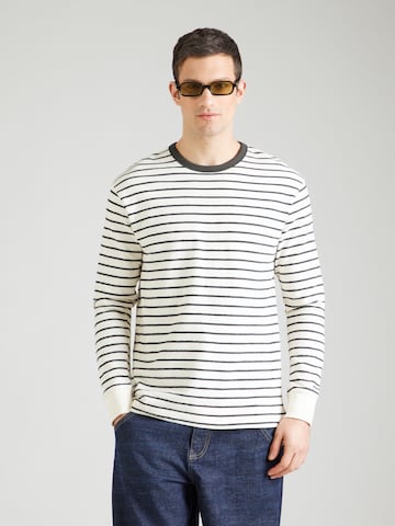 MUSTANG Тениска 'Amarillo' в бяло: отпред