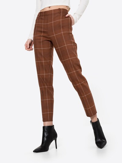 Marc O'Polo Hlače u morsko plava / smeđa / bijela, Prikaz modela