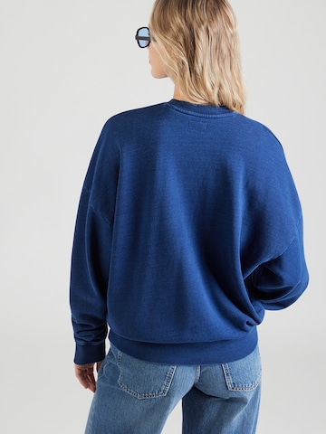 Felpa 'ICONIC' di GUESS JEANS in blu