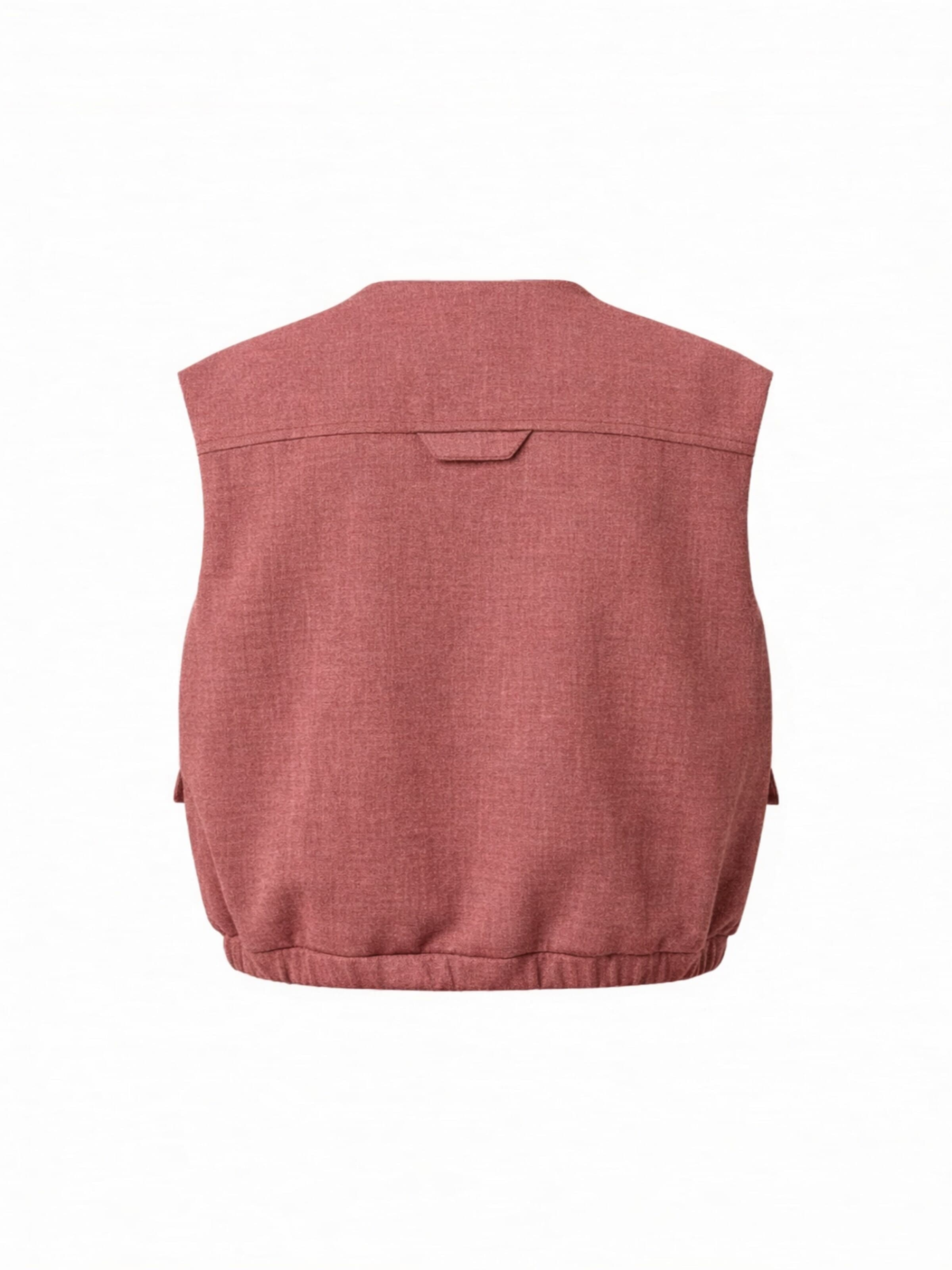 WEARABLE STORIES - Chaqueta de entretiempo 'Jade' en rojo