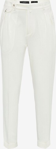 regular Pantaloni con pieghe di Antioch in beige: frontale