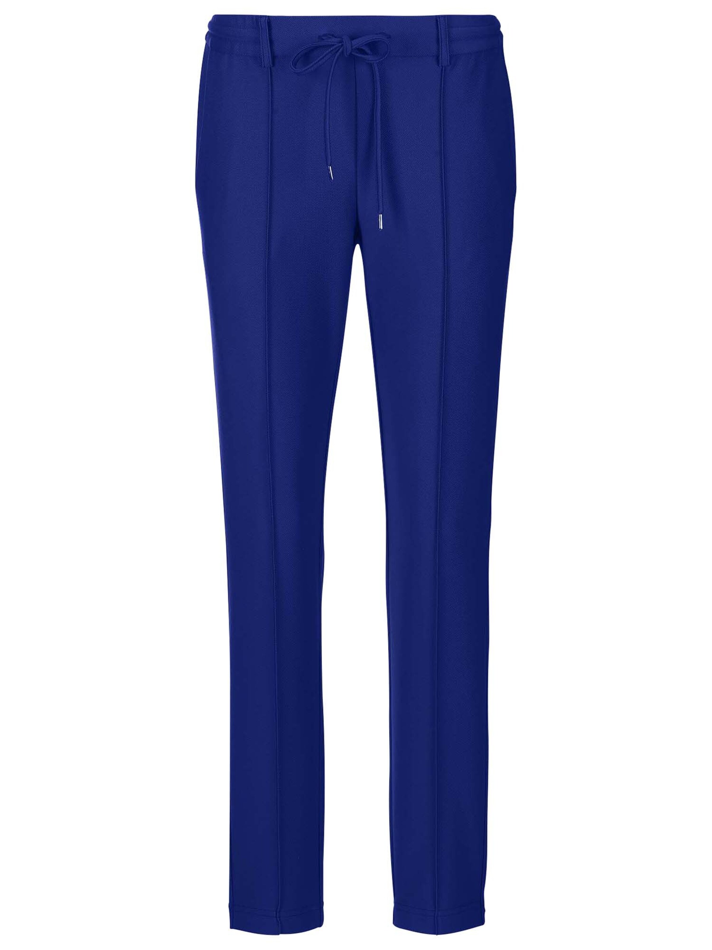 MADELEINE Slimfit Hose in Blau: Vorderseite