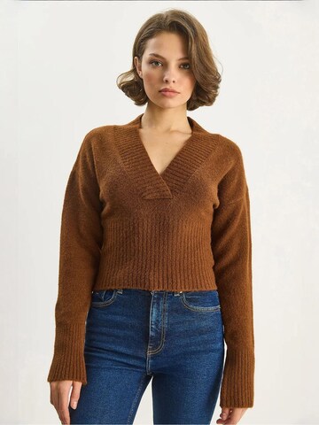 Pull-over 'Pullover' Bianco Lucci en beige