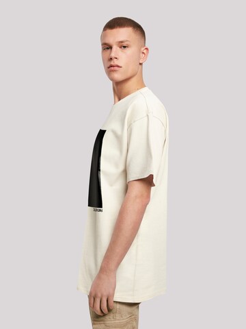 T-Shirt 'SELF CARE' F4NT4STIC en beige