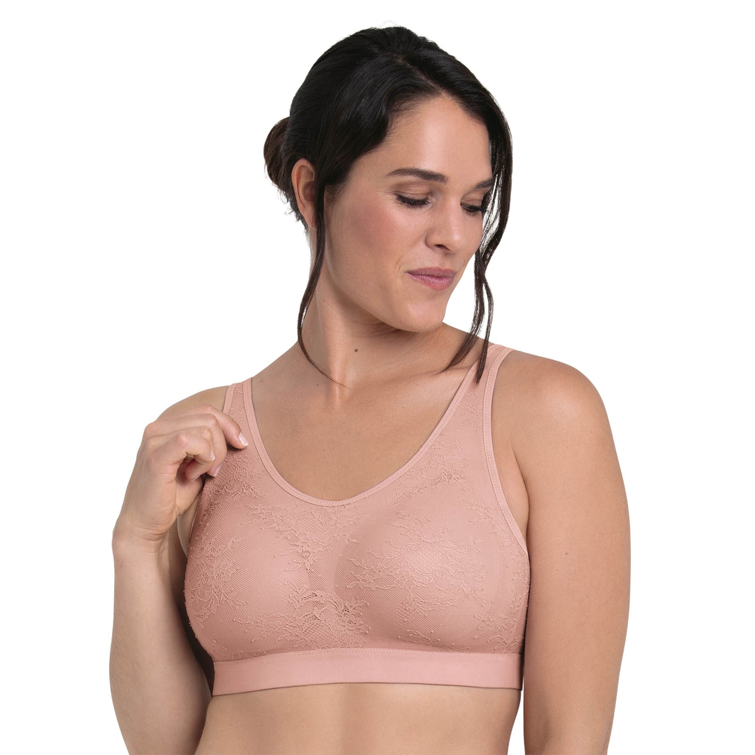 ANITA Bustier BH in Roze: voorkant