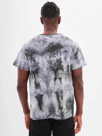 Maglietta 'Rocker Cat' di Cat e Lolette in grigio