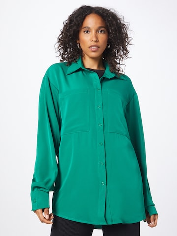 Misspap - Blusa en verde: frente