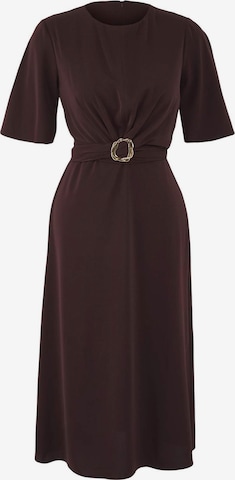 Robe Trendyol en marron : devant