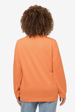 Ulla Popken Sweatshirt in Oranje