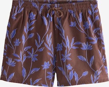 Pantaloncini da bagno di Next in marrone: frontale