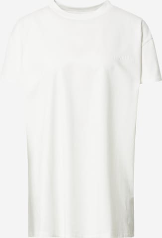 ABOUT YOU x GNTM - Camisa 'Ina' em branco: frente