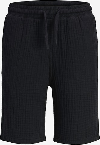 JJ Rebel Regularen Hlače 'JREBJASON PATRICK' | črna barva: sprednja stran